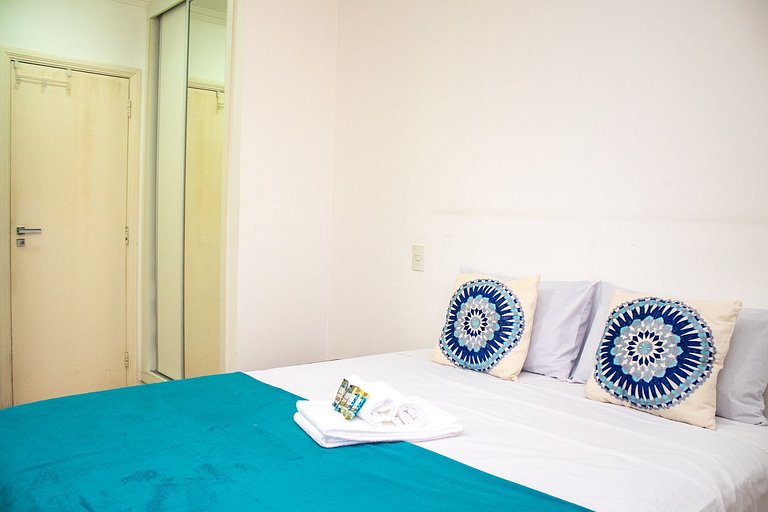 Apê Praia das Astúrias Vista Mar