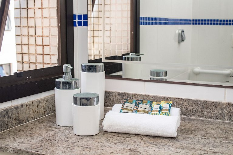 Apê Praia das Astúrias Vista Mar