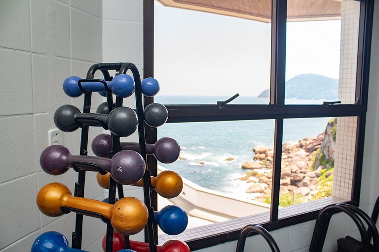 Apê Praia das Astúrias Vista Mar