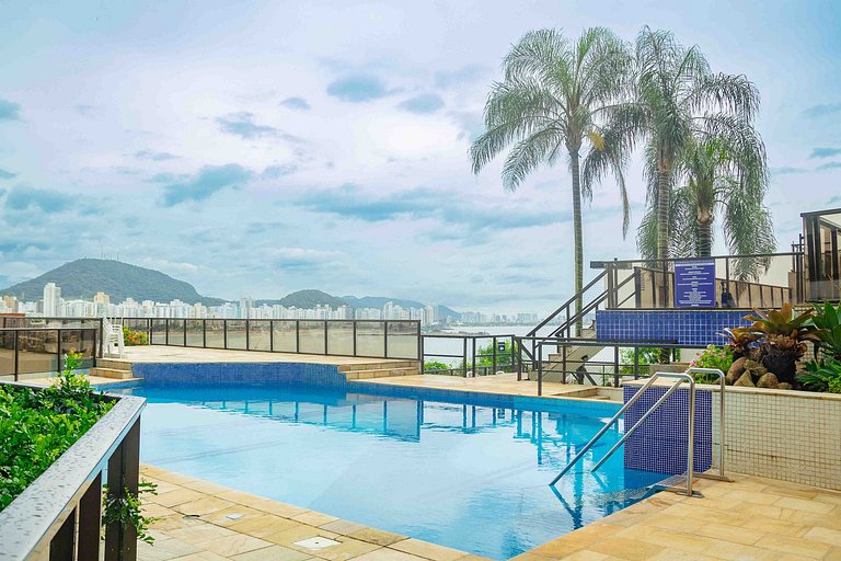 Apê Praia das Astúrias Vista Mar