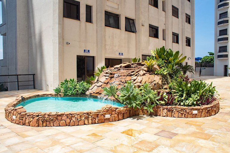 Apê Praia das Astúrias Vista Mar