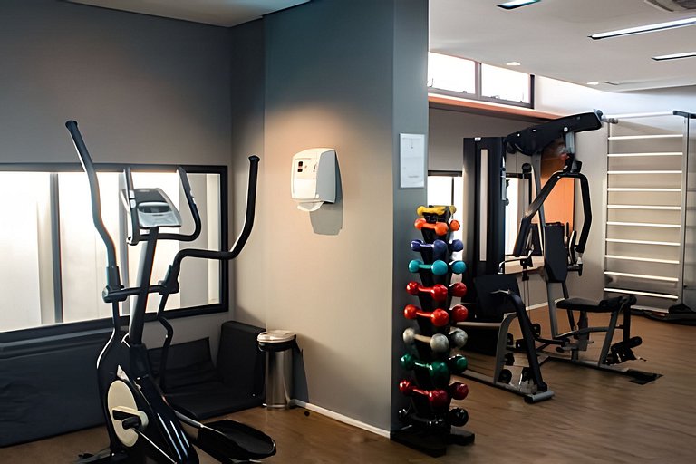 Campo Belo Studio Completo com Garagem e Conforto