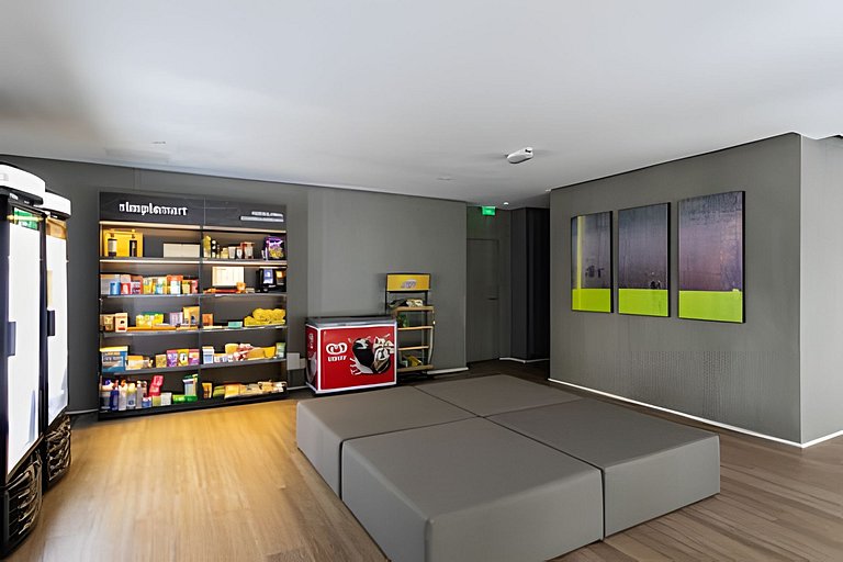 Campo Belo Studio Completo com Garagem e Conforto