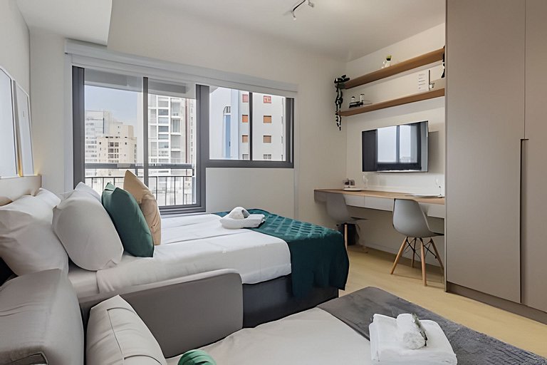 Studio Charmoso no Paraíso, Próximo à Av. Paulista