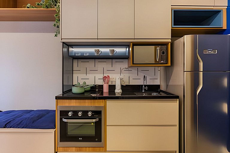 Hospede-se por meses - A 800m do metrô Paraíso