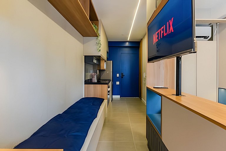 Hospede-se por meses - A 800m do metrô Paraíso