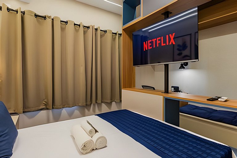 Hospede-se por meses - A 800m do metrô Paraíso