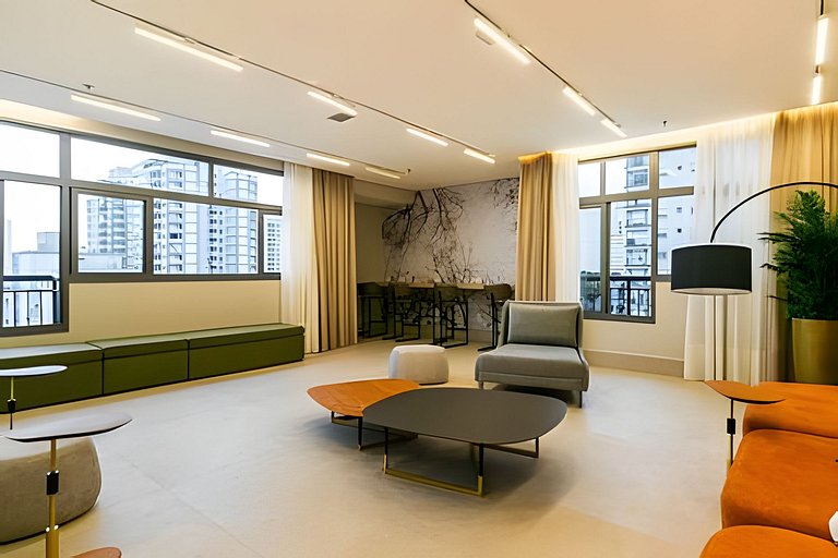 Hospede-se por meses - A 800m do metrô Paraíso