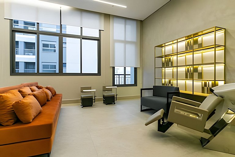 Hospede-se por meses - A 800m do metrô Paraíso