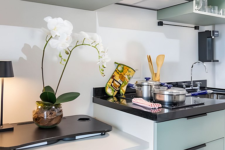 Studio Aconchegante a 450m do Metrô Paraíso