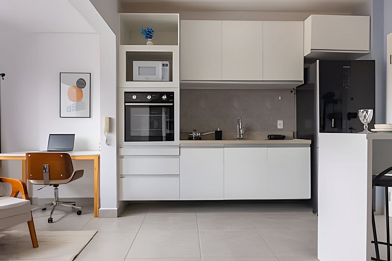 Campo Belo | Apto Completo com Garagem