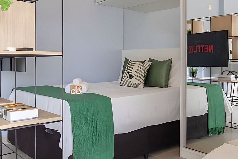 Campo Belo | Apto Completo com Garagem