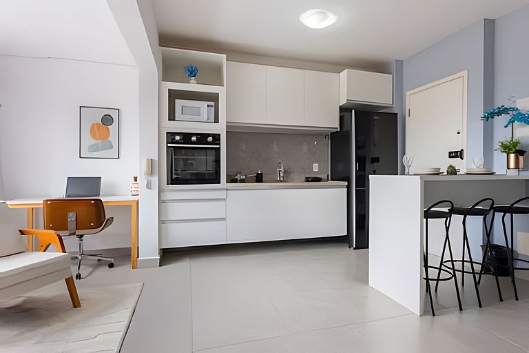 Campo Belo | Apto Completo com Garagem