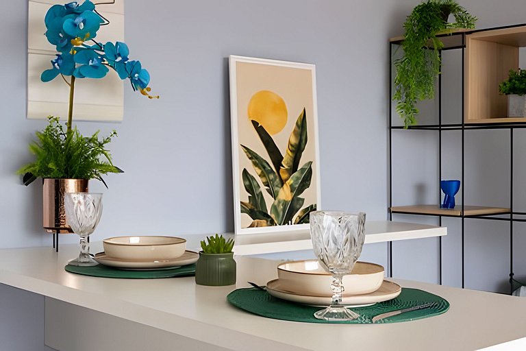 Campo Belo | Apto Completo com Garagem