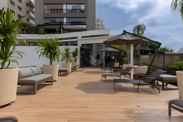 Campo Belo | Apto Completo com Garagem