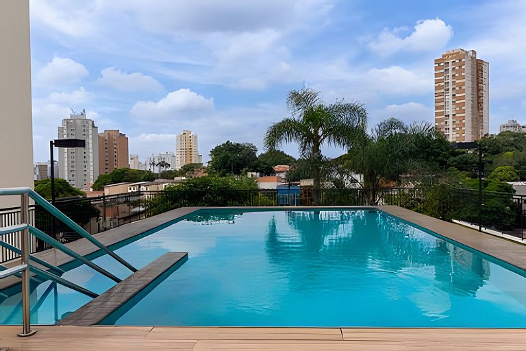 Campo Belo | Apto Completo com Garagem