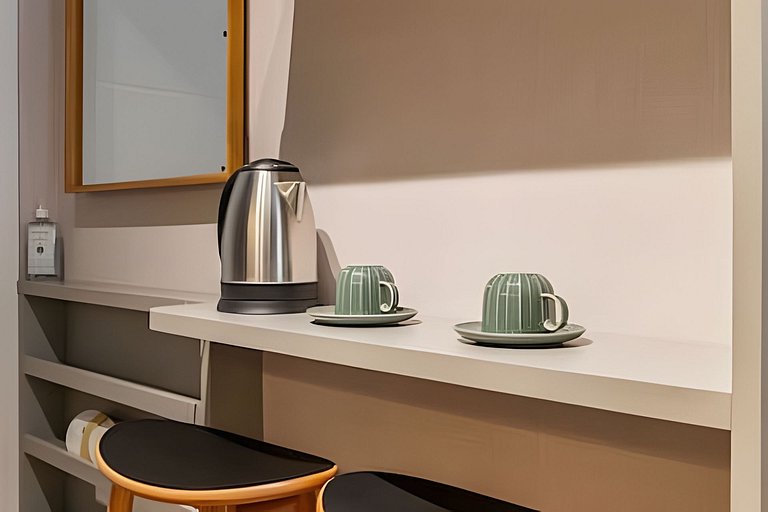 Studio Luxo Moderno a 450m do Metrô Paraíso