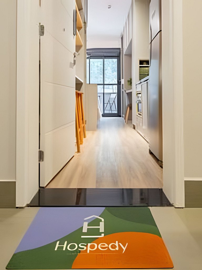 Studio Luxo Moderno a 450m do Metrô Paraíso