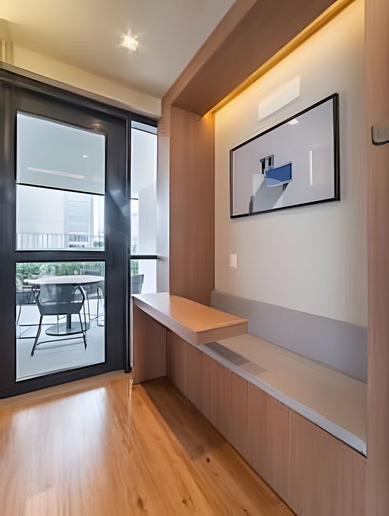 Studio Luxo Moderno a 450m do Metrô Paraíso