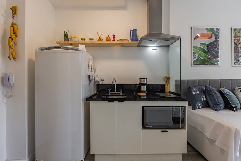 Studio Completo a 450m do metrô | Próx. Paulista